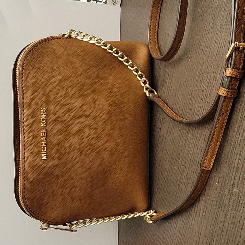 Michael Kors Leather Crossbody Purse